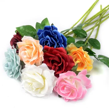10cm Büyük Yapay Gül ipek çiçek düğün buketi Parti Dekorasyon DIY Ev Masa Aksesuarları Zanaat Sahte Çiçekler