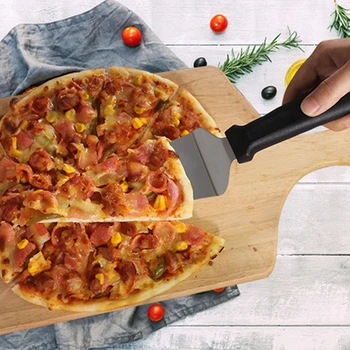 2 Adet Paslanmaz Çelik pizza bıçağı Kürek Seti Kek Spatula Hamur Kesici Pasta Makarna Pişirme Araçları Pasta Eşyaları Mutfak Aksesuarları