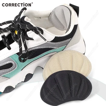 2 adet Tabanlık Yama Topuk Pedleri spor ayakkabılar Ayarlanabilir Boyutu Aşınma Önleyici Ayak Pedi Yastık Eklemek Astarı Topuk Koruyucu Arka Etiket