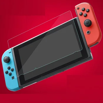 2 Adet Temperli Film Nintendo Anahtarı Oyun Konsolu için Ekran Cam Tam ekran Anti-damla Anti-parmak izi Koruyucu HD Film