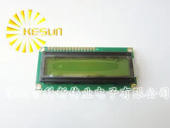 20 ADET X LCD1602 LCD 1602 sarı ve yeşil ekran arkadan aydınlatmalı lcd ekran LCD-1602-5V ışık boncuk