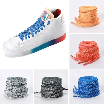 2022 Yeni Kaju Ayakkabı Bağcığı Sneakers için Yüksek Tuval Spor Ayakkabı Bağı Basketbol Tenis rahat ayakkabılar dantel Düz Shoestrings