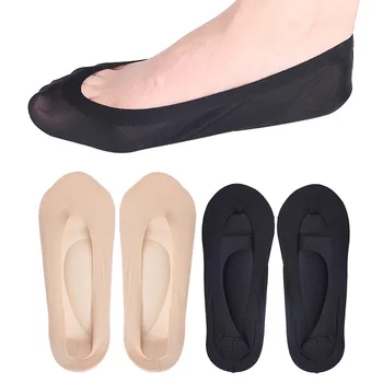3D Düz ayak kavisi Tabanlık Görünmez Kadınlar Yüksek Topuklu Astarı Sünger Kemer Desteği kaymaz Absorbe Ter masaj yastığı Ayakkabı Ekler