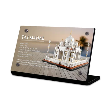 Akrilik Ekran Standı Marka 21056 Mimari Taj Mahal Kryator Yapı Taşları Kiti