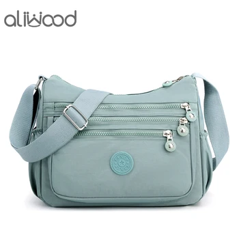 Aliwood 2022 Trend kadın çantası Bayanlar Oxford Kumaş omuz askılı postacı çantaları Büyük Kapasiteli çapraz vücut kadın çantaları Çanta Bolsas