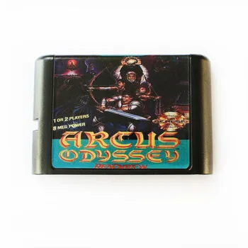 Arcus Odyssey 16 bitlik MD Oyun Kartı İçin Sega Mega Sürücü SEGA Genesis İçin