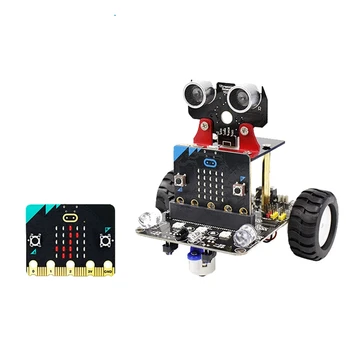 BBC Mikro: Bit V2 Kodlama Robot Araç Kiti KÖK Eğitici Çocuk Programlanabilir DIY Oyuncak Çocuklar Ve Yetişkinler İçin