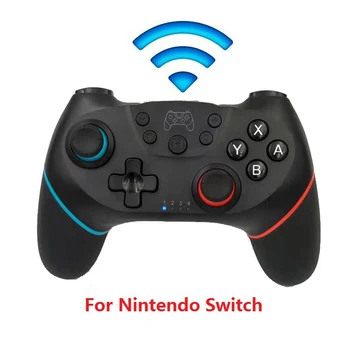 Bluetooth Gamepad Nintendo Anahtarı Denetleyicisi için NS - Anahtarı Pro NS Pro Kablosuz Gamepad Oyun joystick ile 6-Eksen Kolu
