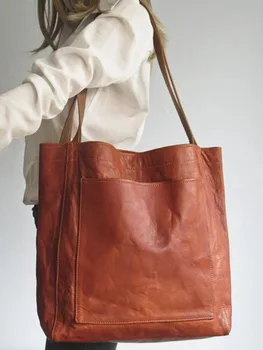 Büyük Kapasiteli Kadın omuzdan askili çanta Lüks deri çantalar Tasarımcı Çantalar ve El Çantası Rahat kadın büyük el çantası Çanta Yüksek Kaliteli Çanta
