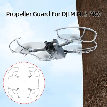 DJI MİNİ 3 PRO Drone Pervane Guard Kürek Bıçakları Koruyucu Kapak anti-çarpışma Halka Kanatları Koruyucu Braketi Aksesuarları
