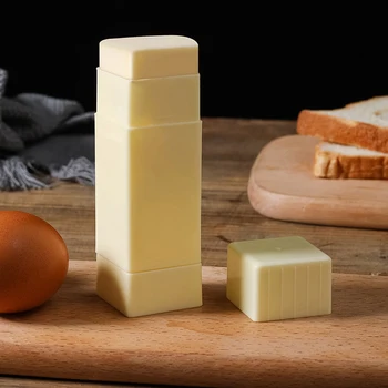 Döner tereyağı Serpme Makinesi Dik Peynir Dağıtıcı Tutucular Çubukları Plastik Mutfak Pişirme Araçları Tereyağı Kutusu Dilimleme Rende Tencere