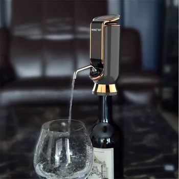 Elektrikli Şarap Havalandırıcı Şarap Dağıtıcı Pompası USB Otomatik şarap akıtıcı Anında şarap dekantörü Tek Dokunuşla Şarap Oksitleyici