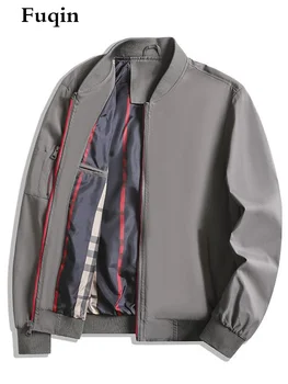 Erkek ilkbahar Ve sonbahar ceketi Rahat Üst Orta Yaşlı İnce Pamuklu Baba Yeni Ceket Standı Yaka İş Golf Rahat Ceketler