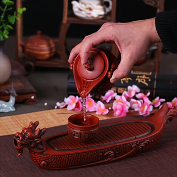 Ev Çin Kung Fu çay seti Seramik çay seti Tepsisi Kung Fu çay tepsisi Seramik Kuru Bira Masa Mini Basit Çay Tekne Tepsisi