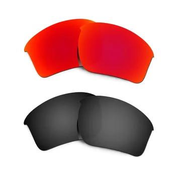 HKUCO Yarım Ceket 2.0 XL Güneş Gözlüğü Yedek Lensler Kırmızı / Siyah 2 Çift