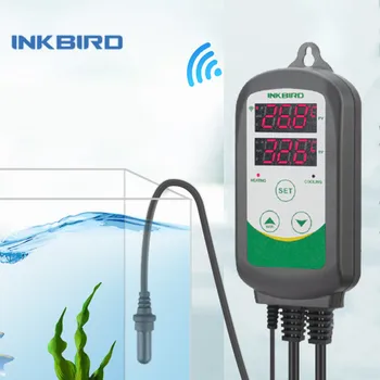 INKBİRD ITC-308-WIFI Akıllı Termostat Su Geçirmez Prob İle 110V-220V Ev Kuluçka Akvaryum Balık Gölet sıcaklık kontrol cihazı