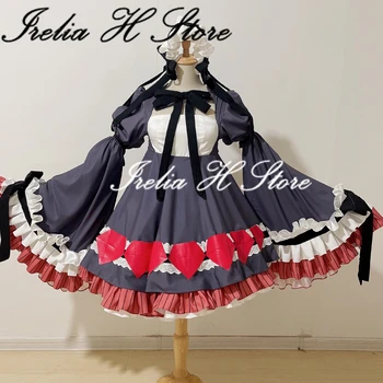 Irelia H Mağaza Azur Lane Akashi Cosplay Kostüm Akashi Hizmetçi Elbise Custom made / boyut