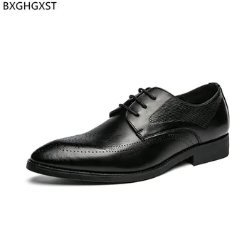 İtalyan Erkek Elbise Ayakkabı Resmi erkek resmi ayakkabı Erkekler Oxford Takım Elbise Ayakkabı Erkekler için Ofis 2022 Chaussures Habillées Dökün Hommes Zapatos