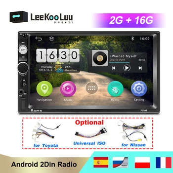 LeeKooLuu 2 Din Android Araba Radyo 7 