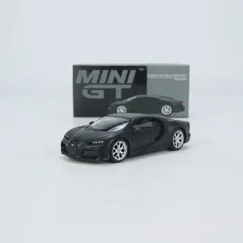MİNİ GT 1: 64 Bugatti Chiron Süper Spor 300 Koleksiyonu Metal Döküm Simülasyon Modeli oyuncak arabalar