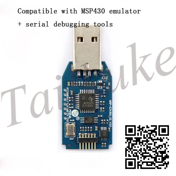 MSP430 simülatörü TI emulator MSP430 mikrodenetleyici SBW USB JTAG seri hata ayıklama SBW simülasyon