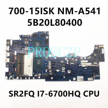 NM-A541 İçin Yüksek Kalite Y700 Y700-17ISK Laptop Anakart SR2FQ I7-6700HQ CPU HM170 GTX960M 4GB DDR4 %100 % Tam Test TAMAM
