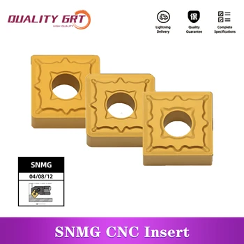 Q. grt Karbür İnsert SNMG 120404 SNMG120408 SNMG120412 Çelik Malzeme Dış Torna Takım Tutucu CNC torna tezgahı Ekle