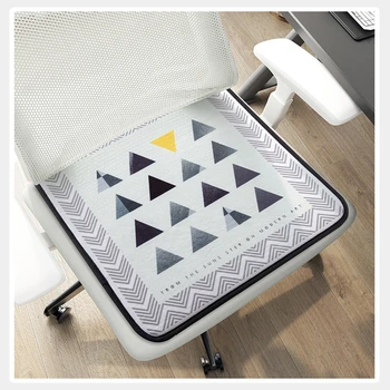 Sandalye Minderi Blogger Recommenda Modern Minimalist yemek masası Yastık Düz Renk Ofis Nefes Yastık ev sandalyesi Yastık