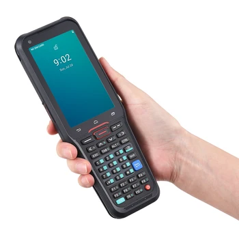 Sağlam PDAWarehouse Mucit Android PDA Barkod Tarayıcı El Uzun Menzilli UHF RFID Okuyucu Tam Klavye 1D 2D QR Kod 4G Lte