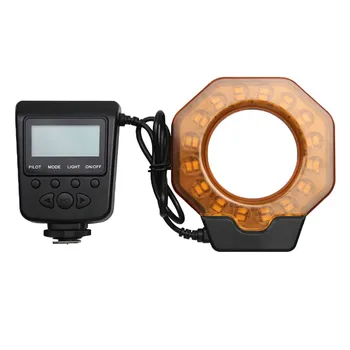 SL - 103C Led makro Ring flaş ışık lambası kamera dijital SLR kameralar için