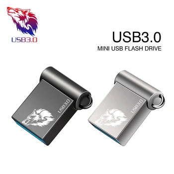 Sıcak Satış Süper Mini USB Flash Sürücü Tiny Pendrive U Sopa U Disk Memory Stick Usb Sopa küçük Hediye 128 gb
