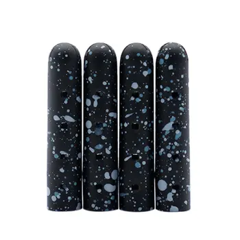 Weiou 2.3 CM*5MM Siyah Aglets Açık Mavi Sprey Noktaları Ayakkabı Bağı İpuçları Kolay Kurulum Moda Spor Ayakkabı Tuval Dantel Biter