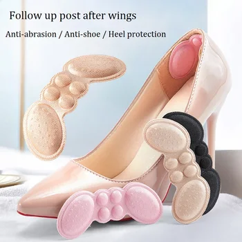 Yapışkanlı Topuklu Pedleri Astar Sapları Koruyucu Sticker Ağrı kesici Ayak Bakımı Eklemek Kadın ayakkabı tabanlığı Yüksek Topuk Pedi Ayarlamak Boyutu
