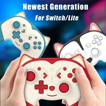 Yeni Nesil IİNE Nintendo Anahtarı PRO NS Yaktı joystick denetleyicisi Gamepad kablosuz bluetooth denetleyicisi Uzaktan uyandırma