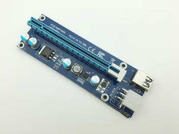 Yeni Yükseltici USB 3.0 Mini PCI-E PCIe PCI-E PCI Express 1x ila 16x Yükseltici Kart Yükseltici SATA 6pin Güç BTC Antminer Madenci Madencilik