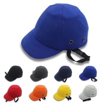 Yumru şapka İş emniyet kaskı ABS İç Kabuk beyzbol şapkası Tarzı Koruyucu Baret İş Giysisi İçin Kafa Koruma