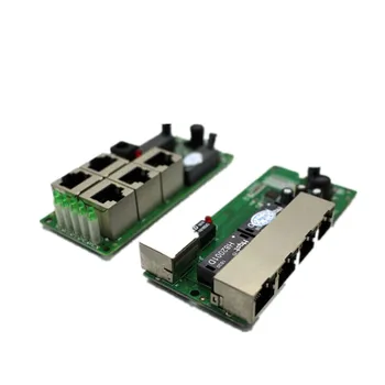 yüksek kalite mini ucuz fiyat 5 port anahtarı modülü manufaturer şirket PCB kurulu 5 port ethernet ağ anahtarları modülü