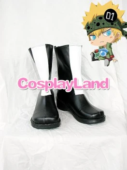 Özelleştirmek Çizmeler Hitman Reborn Colonnello Cosplay Çizmeler Özel Herhangi Bir Boyut Anime Parti Botları
