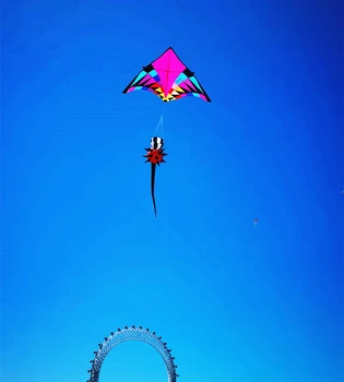 Ücretsiz kargo Prick topları windsock uçurtma uçan oyuncaklar çocuklar için uçurtmalar naylon gökkuşağı uçurtmalar balık uçurtma dacron süslemeleri wei uçurtma