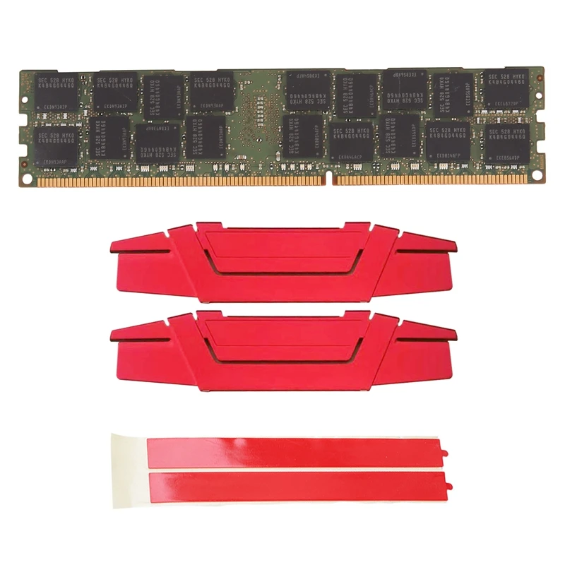 16 GB DDR3 1600 MHz RECC Ram + soğutma yeleği PC3-12800 Bellek 240Pin 2RX4 1.35 V REG ECC ram bellek İçin X79 X58 Anakart Görüntü 4
