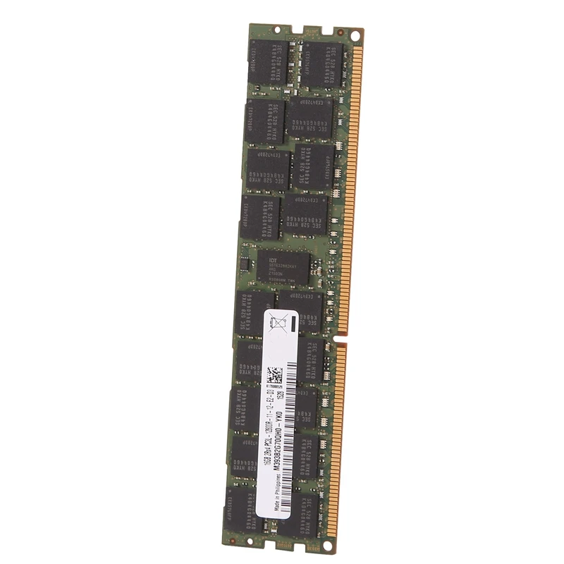 16 GB DDR3 1600 MHz RECC Ram + soğutma yeleği PC3-12800 Bellek 240Pin 2RX4 1.35 V REG ECC ram bellek İçin X79 X58 Anakart Görüntü 5