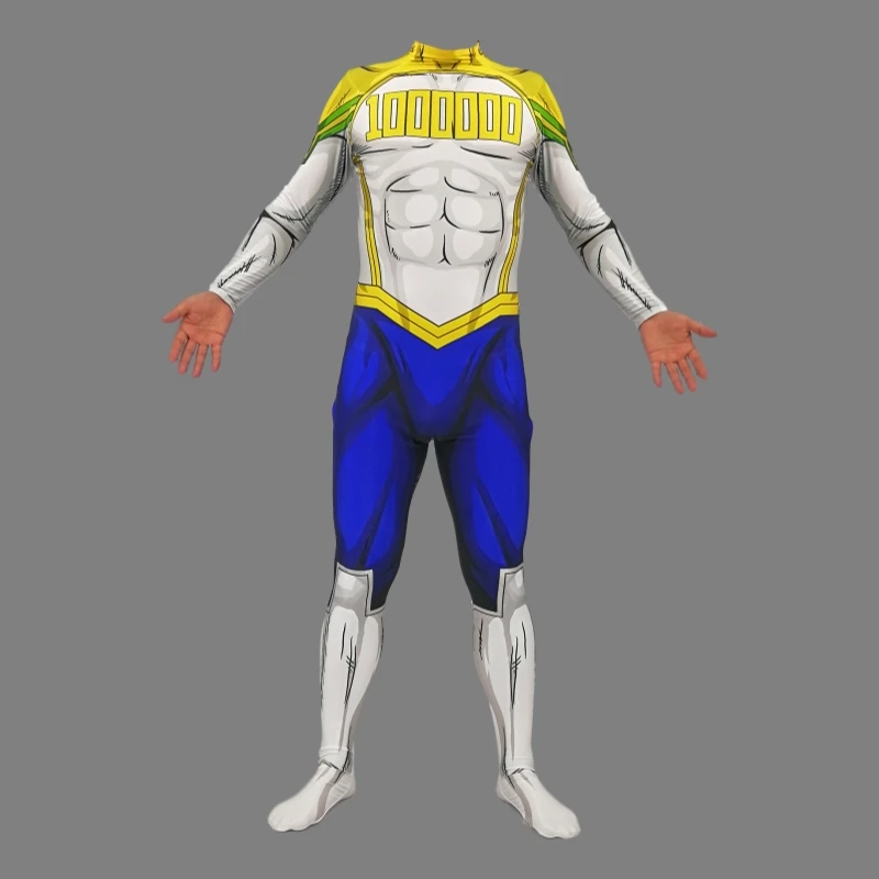 Boku hiçbir Kahraman Akademi Lemillion Mirio Togata Cosplay Kostüm 3D Baskı bnha Tüm Olabilir Benim Kahraman Akademi Erkek Erkek Erkek Likra Takım Elbise Görüntü 1