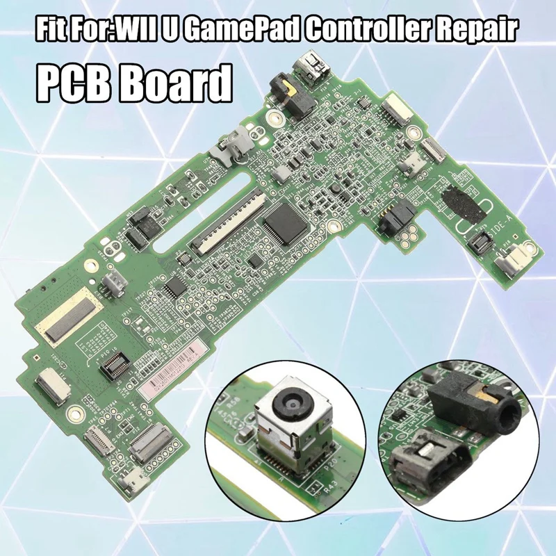 En iyi Fırsatlar Wİİ U Gamepad için PCB anakart devre Tamir Yerine Wİİ U Oyun Pedi Denetleyicisi (ABD Versiyonu) Görüntü 5