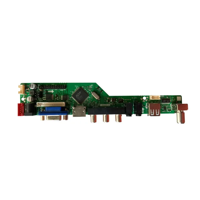 HDMI uyumlu USB AV VGA ATV PC LCD Denetleyici Kurulu için 13.3 inç 1366x768 B133XW01 LED LVDS Monitör Paneli Görüntü 1