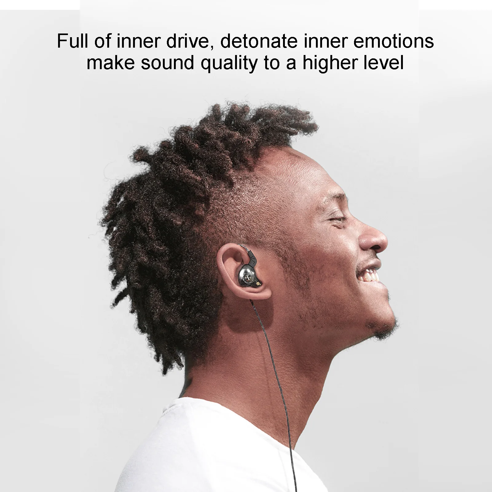 Kulak İçi Kulaklıklar Kulak İçi Kulaklıklar IPX7 Su Geçirmez Kablolu kulak içi kulaklıklar Şarkıcılar Davulcular Müzisyenler Görüntü 2