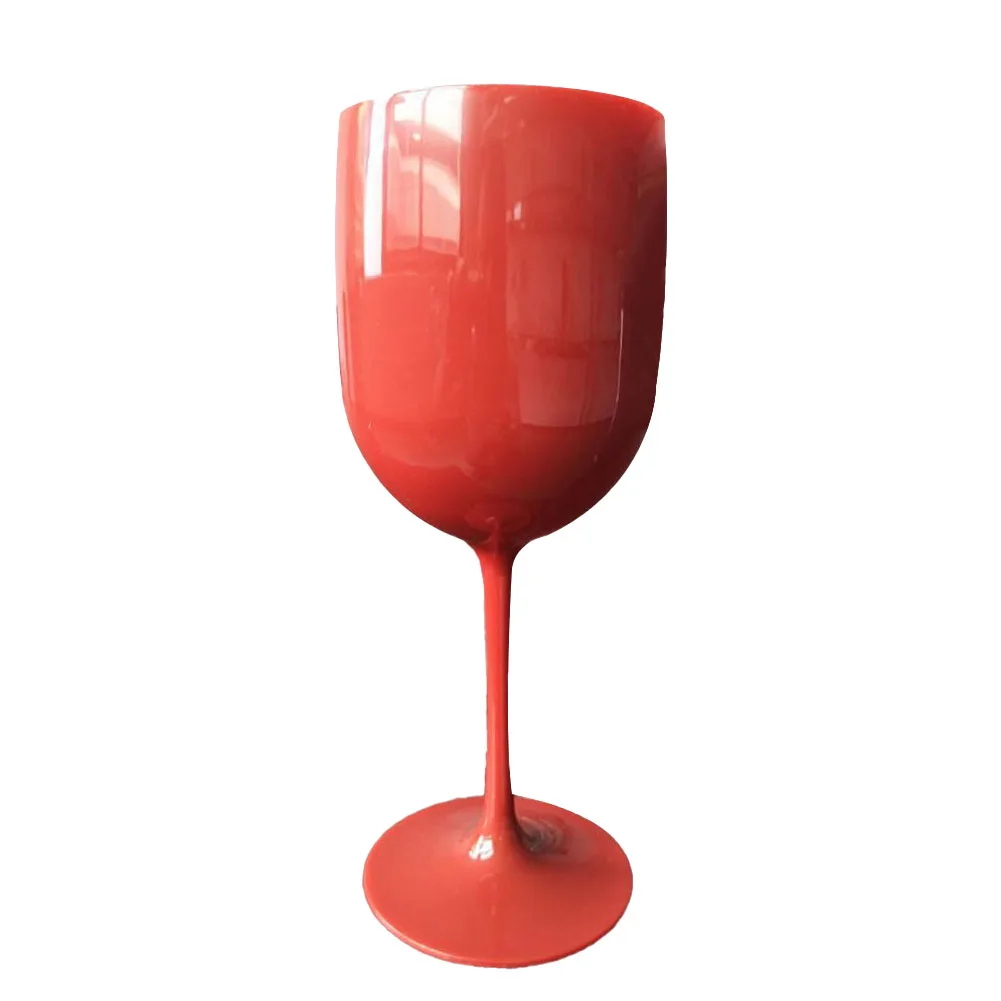 Mutfak Malzemeleri Bardak Plastik Kadeh Takımı şarap bardağı 401-500ML Plastik Kadeh Ev Bar Malzemeleri Parti Ev Ziyafet Bardak 3 Renk Görüntü 0