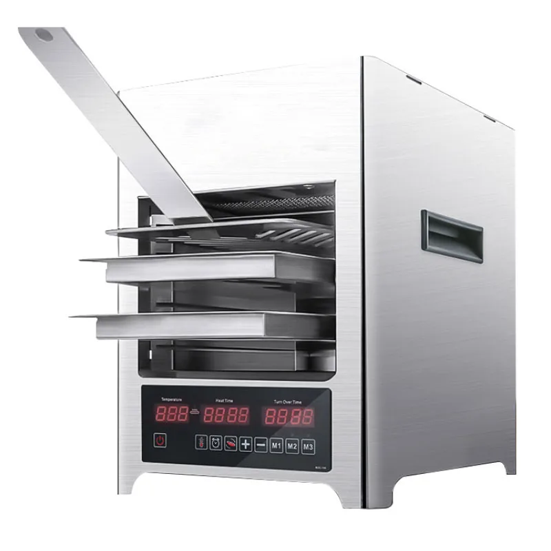 Ticari Fırın Çok Fonksiyonlu Tezgah Elektrikli pişirme makinesi Ev Tost Makinesi Pizza Konveksiyon Pişirme Tost Makinesi Görüntü 0