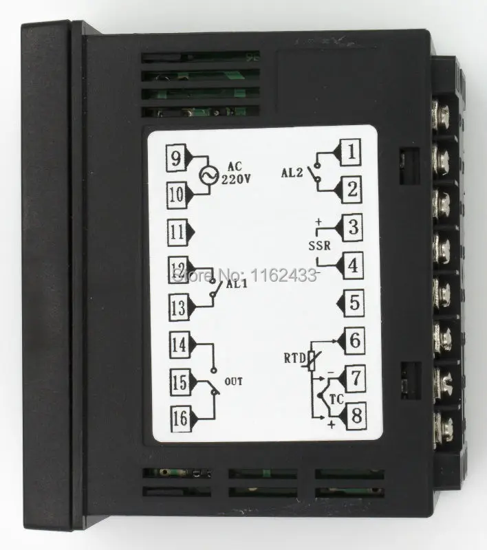 XMTE-7 AC 220V çoklu giriş dijital sıcaklık kontrol cihazı röle + SSR 4-20mA SCR çıkışı Görüntü 2