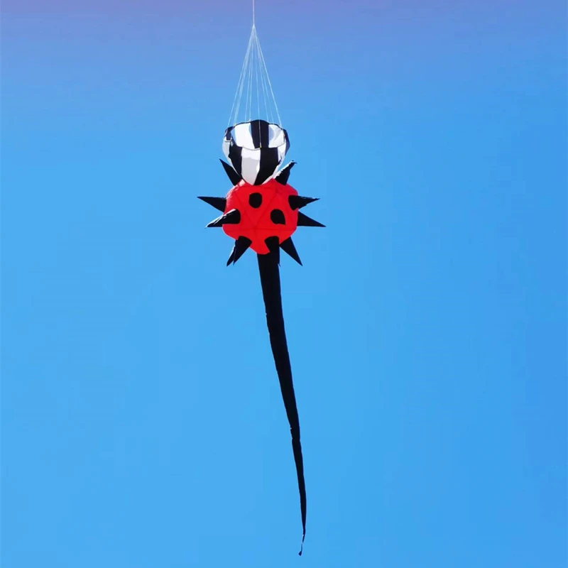 Ücretsiz kargo Prick topları windsock uçurtma uçan oyuncaklar çocuklar için uçurtmalar naylon gökkuşağı uçurtmalar balık uçurtma dacron süslemeleri wei uçurtma Görüntü 4